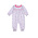 Baby Loren Pink Polar Pals Pima Romper