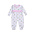 Baby Loren Nutcrackers Pink Pima Romper