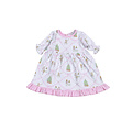 Baby Loren Nutcrackers Pink Pima Doll Morning Gown