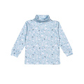 Baby Loren Blue Polar Pals Pima Turtleneck
