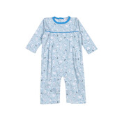 Baby Loren Blue Polar Pals Pima Romper