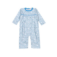 Baby Loren Blue Polar Pals Pima Romper