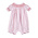 Baby Loren Rosy Holiday Smocked Pima Bishop Bubble