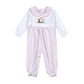 Baby Loren Pink Holy Night Embroidered Romper