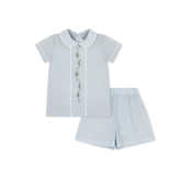 Lullaby Set Boston Blue Batiste w/Holly Jonathan Short Set
