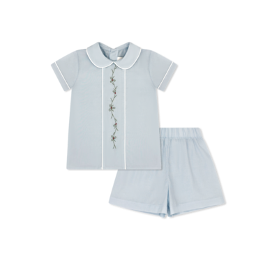 Lullaby Set Boston Blue Batiste w/Holly Jonathan Short Set