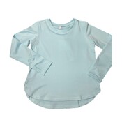 Honesty Clothing Company Aqua LS Performance Tee