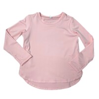 Honesty Clothing Company Pink LS Performance Tee