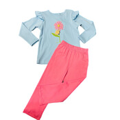 Squiggles Sparkling Flower & Butterfly Tunic Set