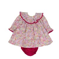 The Oaks Apparel Raspberry Floral Layla Bloomer Set