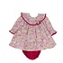 The Oaks Apparel Raspberry Floral Layla Bloomer Set