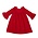 The Oaks Apparel Cardinal Red Cord Sydney Dress