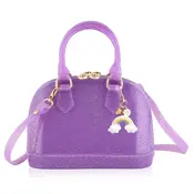 Carrying Kind Cate in Purple Sparkle: Over the Rainbow