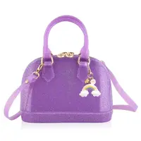 Carrying Kind Cate in Purple Sparkle: Over the Rainbow