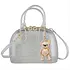 Carrying Kind Cate Crystal Silver Sparkle: Teddy