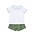 The Oaks Apparel Briarwood Green John Short Set