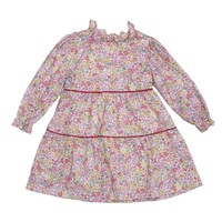 The Oaks Apparel Raspberry Floral Zoe Dress