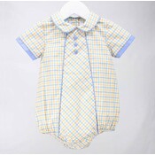 Charming Little One Fall Plaid Garden William Bubble