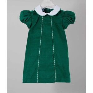 Green Corduroy Audrey Dress