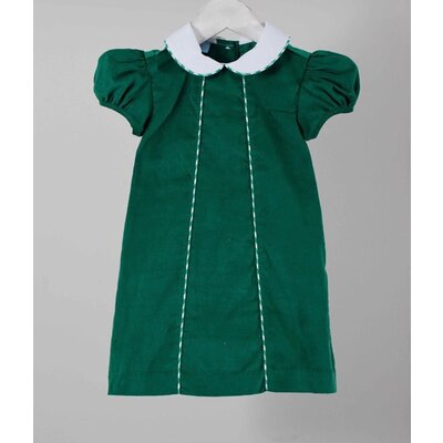 Green Corduroy Audrey Dress