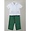 Charming Little One Green Corduroy Charles 2PC Set