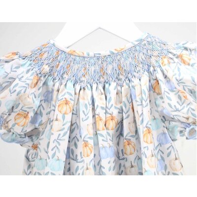Charming Little One Pumpkin Fall Garden Zoey Dress