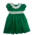 Lulu Bebe Green Smocked Ruffle Sash Dress