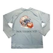 SouthBound Performance L/S Tee Football and Helmet