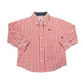 SouthBound Red/White LS Dress Shirt