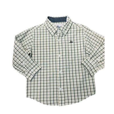 SouthBound Olive/Elm LS Dress Shirt