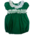 Lulu Bebe Green Ruffle Smocked Sash Bubble