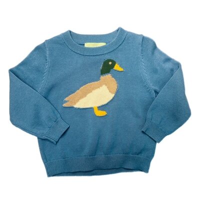 Sage & Lilly Blue Sweater - Duck