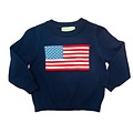 Sage & Lilly Navy Sweater - USA Flag