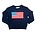 Sage & Lilly Navy Sweater - USA Flag