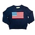 Sage & Lilly Navy Sweater - USA Flag