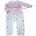 Little Threads Nutcracker Baby Girl Romper