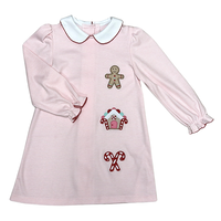 Little Threads Gingerbread Aline Dress