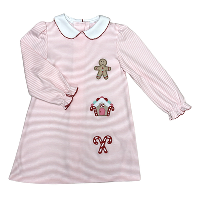 Little Threads Gingerbread Aline Dress