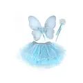 Great Pretenders Iridescent Celestial Fairy Wings, Tutu & Wand Set