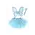 Great Pretenders Iridescent Celestial Fairy Wings, Tutu & Wand Set