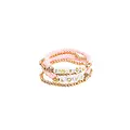 Great Pretenders Pink Love 4pc Bracelet Set