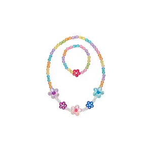 Great Pretenders Blooming Beads Necklace & Bracelet 2Pc Set