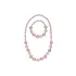 Great Pretenders Pinky Pearl Necklace  & Bracelet 2Pc Set