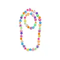 Great Pretenders Flutter Flowers Necklace & Bracelet 2Pc Set