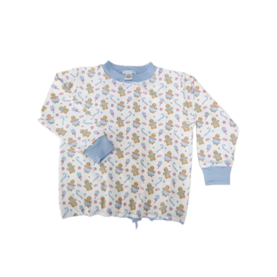 La Luna Gingerbread Pima LS Crew Neck and Jogger Set