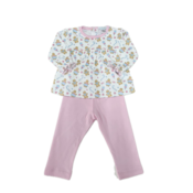 La Luna Gingerbread Pima Leggings Set