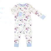 Ishtex Textile Products, Inc Christmas Train Playsuit