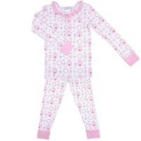 Ishtex Textile Products, Inc Gingerbread Girl's PJ Set