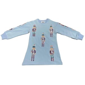 Belle Cher Light Blue Nutcracker Sequin Dress