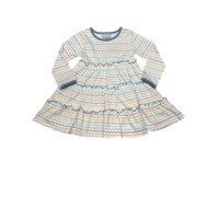 Sage & Lilly Waves Twirl Dress